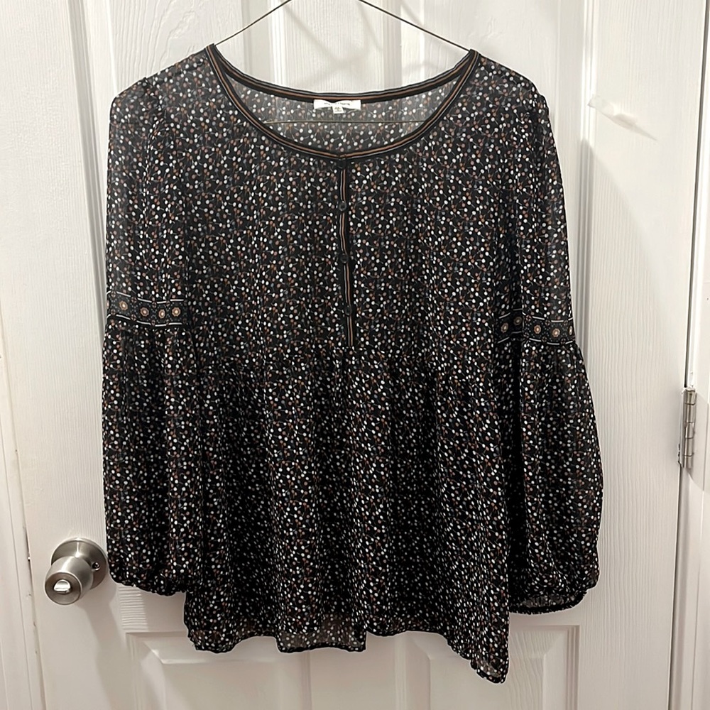 Max Studio Sheer Blouse